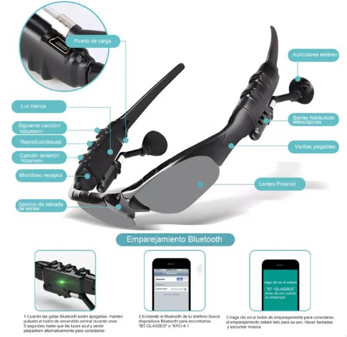 Gafas Bluetooth